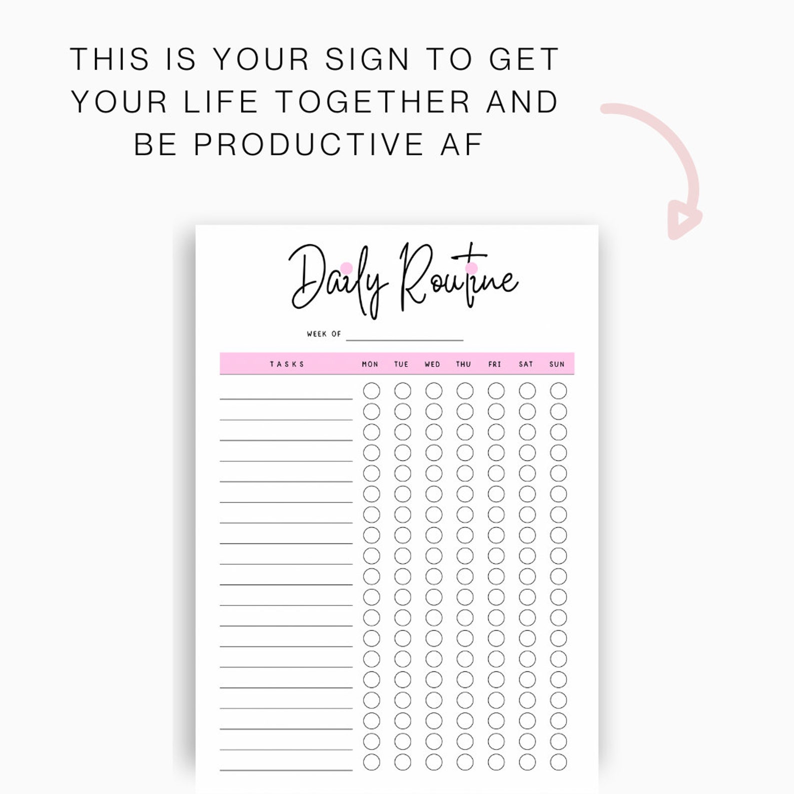 Daily Routine Printable, Daily Routine Tracker, Morning Routine Planner, Evening Routine Tracker ...