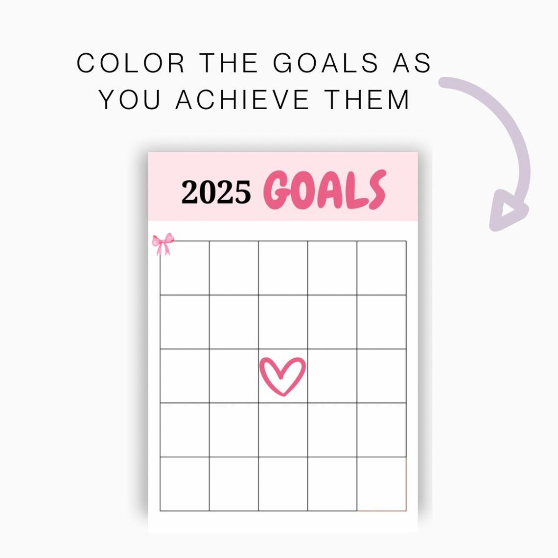2025 Bingo Card 2025 Goals Bingo Card Vision Board Goal Setting 2025 Bingo Card 2025 Goals Bingo Card Vision Board Goal Setting
