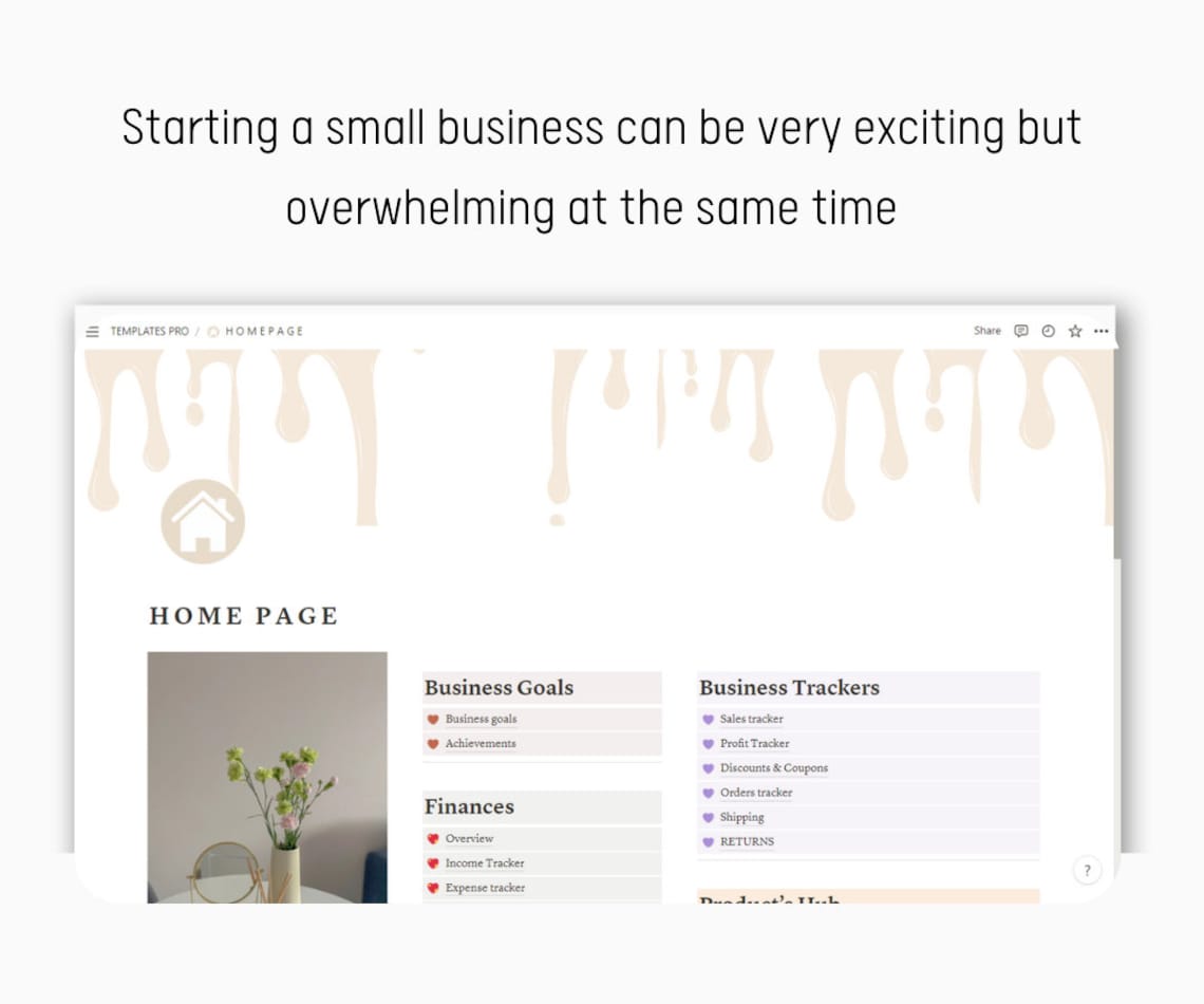 Small Business Notion Template, Notion Planner, Notion Template Small Business Notion Template, Notion Planner, Notion Template
