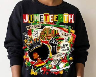 Juneteenth PNG, Afro Woman Africa, 1865, Juneteenth Shirt png, Do It for the Culture, PNG Sublimation Designs