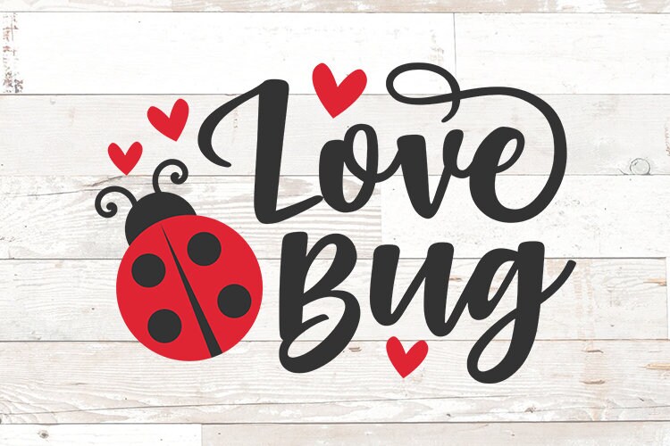 Love Bug Svg Lovebug svg Valentines SVG Valentine Svg | Etsy