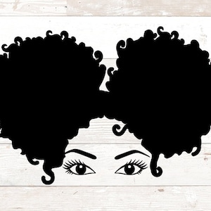 Black woman svg – Afro woman svg – Black girl svg Afro Puffs Pretty black educated svg – black queen svg, Black History month svg