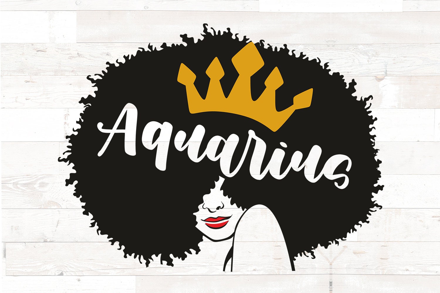Download Aquarius svg birthday svg for black women Aquarius queen | Etsy