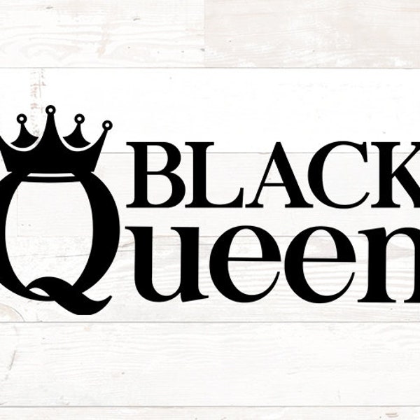 Black Queen svg – Black woman svg – Black girl crown SVG – png, dxf, svg for cricut silhouette - melanin svg Black Girl Magic