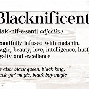 Blacknificent Svg PNG, Juneteenth svg, they not like us, melanin svg, black woman svg, black queen svg, black king svg