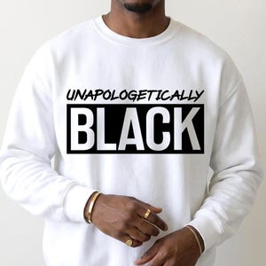 Unapologetically Black PNG SVG: Black History Month Shirt Design (Digital Download)