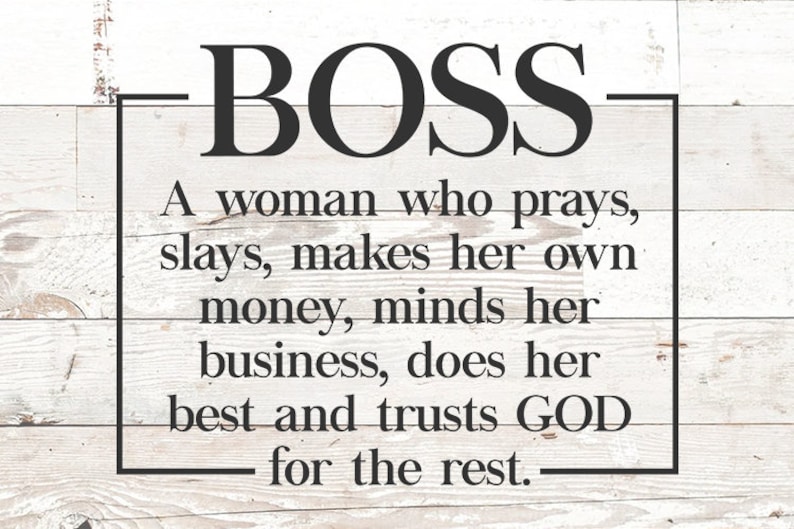 Download Boss Definition SVG Cut File Boss Babe svg Woman | Etsy