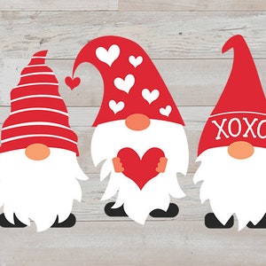 Valentine Gnome svg, Valentines Day svg, Gnome Boy svg, Gnomes with heart svg, Nordic, xoxo svg, Clipart, Cut file, Cricut, Silhouette