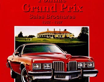 Pontiac Grand Prix Brochures Sales Brochures digital collection