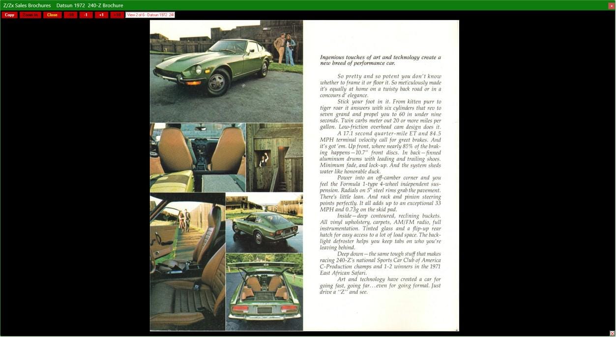 Company brochure collection : Brochures… Z-Fold Brochures | VistaPrint