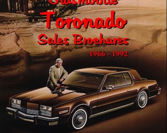 Oldsmobile Toronado Sales Brochures 1966 - 1992 digital collection
