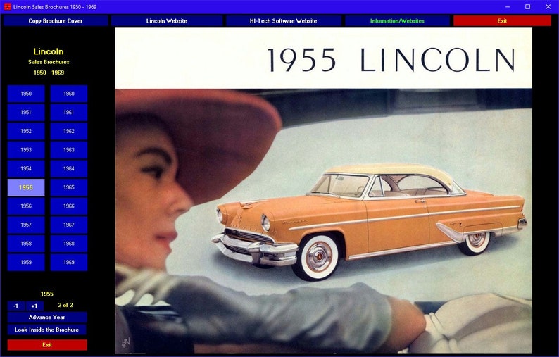 Lincoln Sales Brochures 1950-1969 digital collection Lincoln Sales Brochures 1950-1969 digital collection