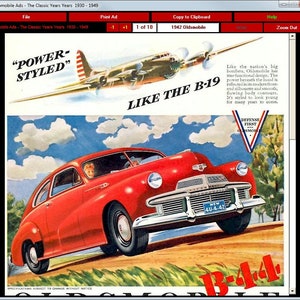 Automobile Ads The Classic Years 1930 1949 image 3