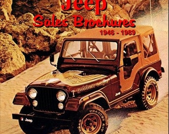Jeep Sales Brochures 1946 - 1989
