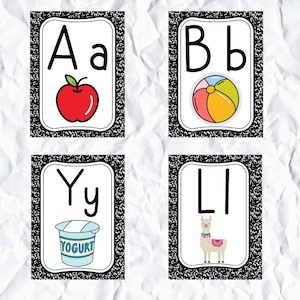 Komposition im Klassenzimmer Alphabet