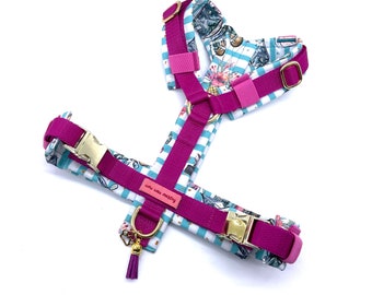 Great dog harness “Summer Stripes”