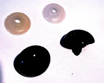 24mm black safety eyes