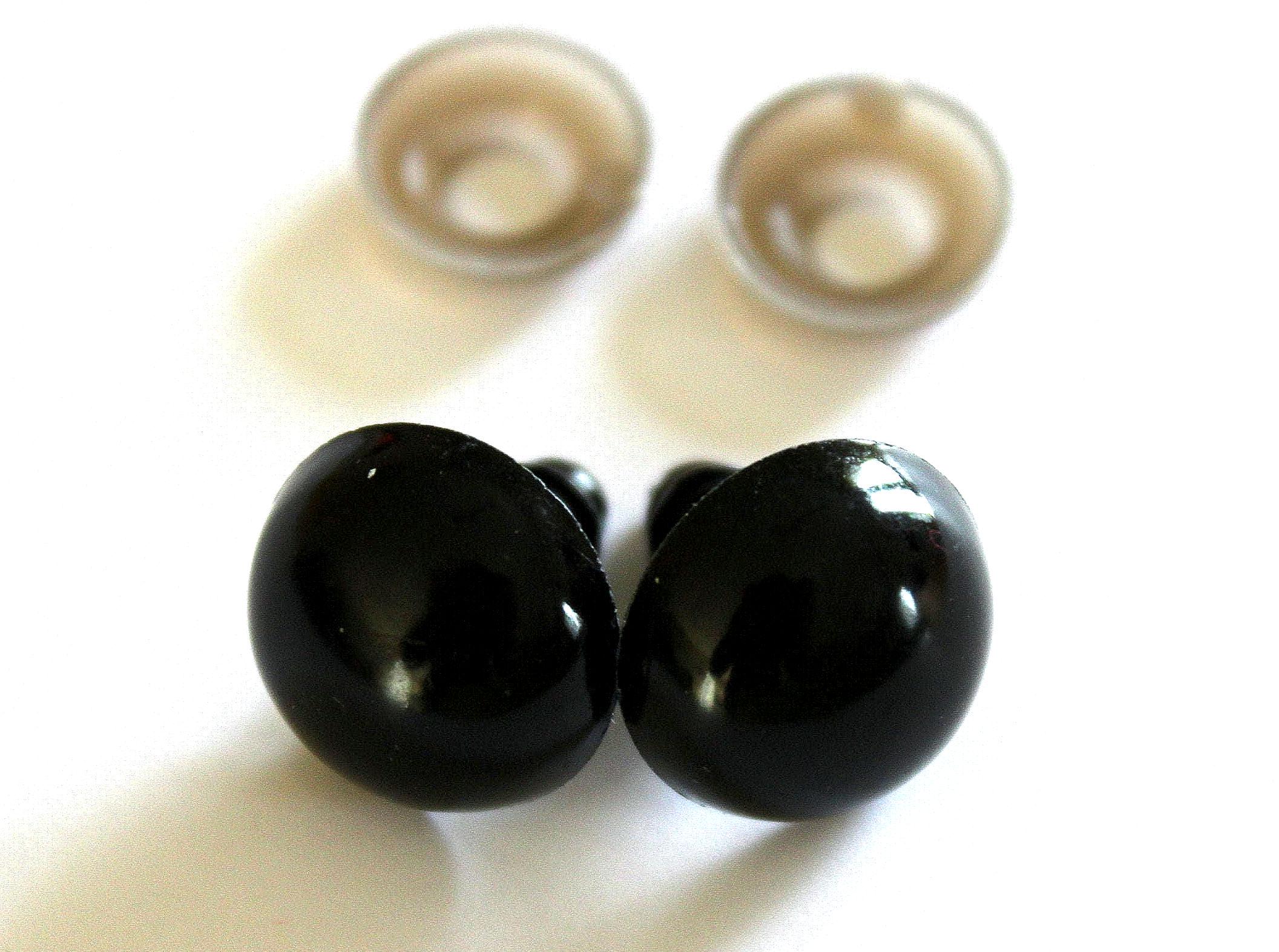 18mm black safety eyes
