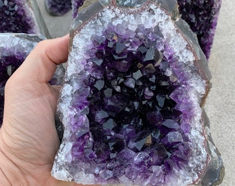 New Years Sale!!** EXTRA EXTRA LARGE Amethyst Druze Crystal Cluster With Cut Base Specimen ~ 3 Lbs
