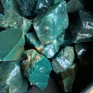 Flash Sale!!** PREMIUM Green Jasper Rough: You Choose The Weight (High Quality!) *Best Seller - Free S&H*