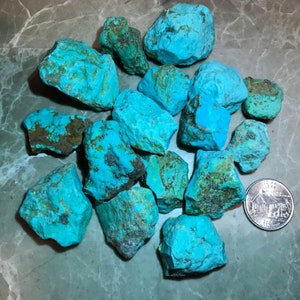 Flash Sale!!** SLEEPING BEAUTY TURQUOISE nuggets rough 1/2 pound lots very high quality *Best Seller - Free S&H*