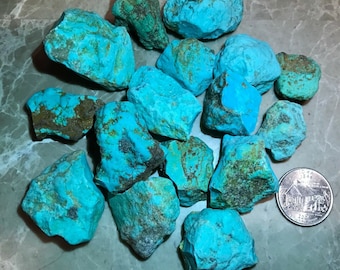 Flash Sale!!** SLEEPING BEAUTY TURQUOISE nuggets rough 1/2 pound lots very high quality *Best Seller - Free S&H*