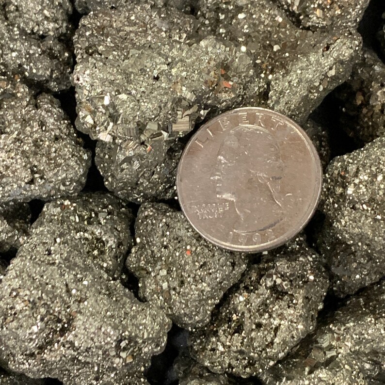Pyrite Small Rough Texture PREMIUM PYRITE Rough: You Choose the Weight (high Quality!) *best ...