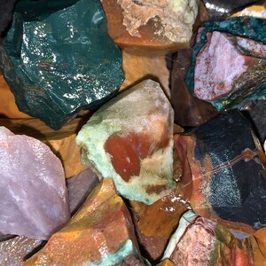 Flash Sale!!** PREMIUM FANCY JASPER Rough: You Choose The Weight (High Quality!) *Best Seller - Free S&H*