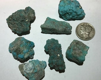 Flash Sale!!** Kingman Arizona Turquoise Rough (1) Ounce Free S&H
