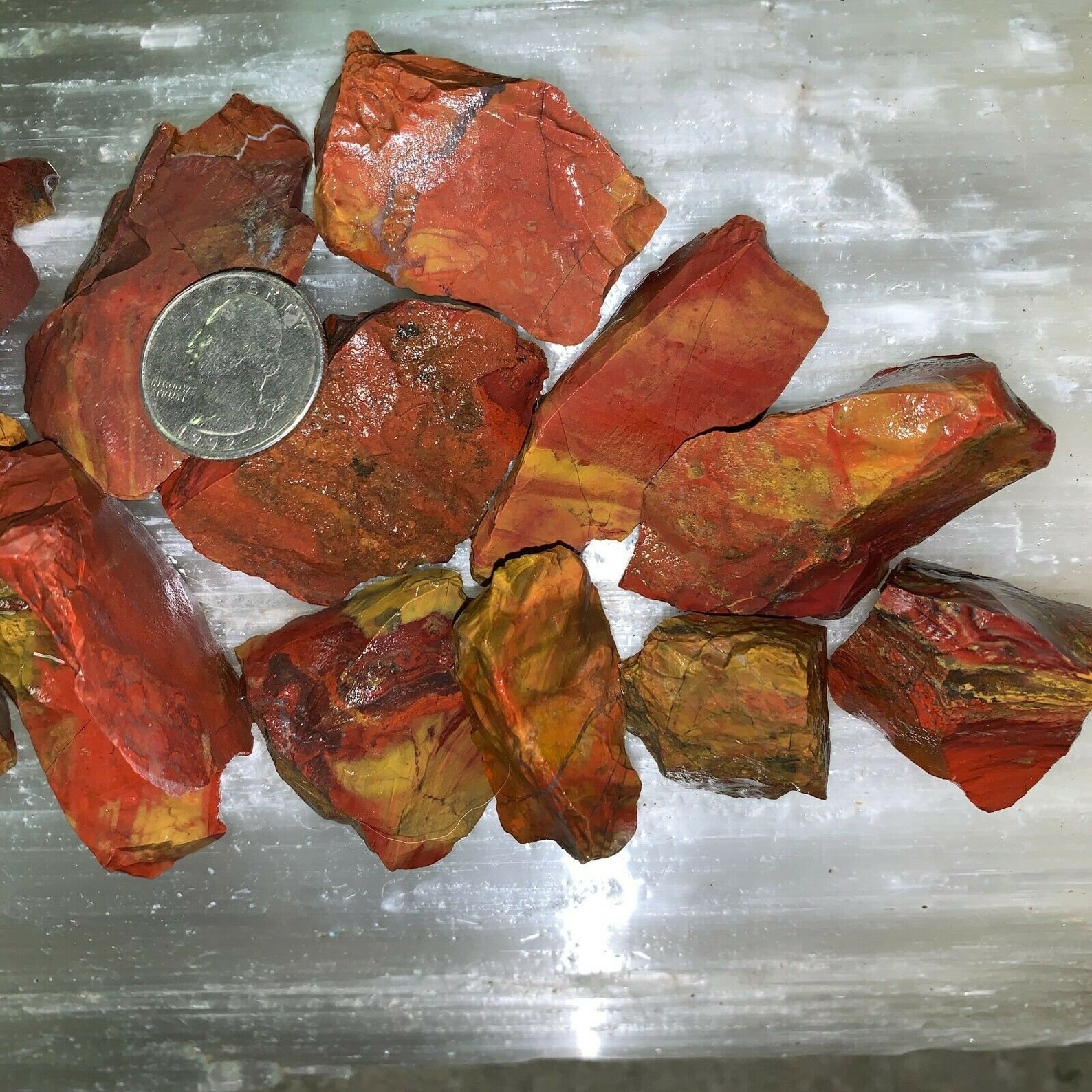 CHESTNUT JASPER rough charged 500 carats lot a free Etsy