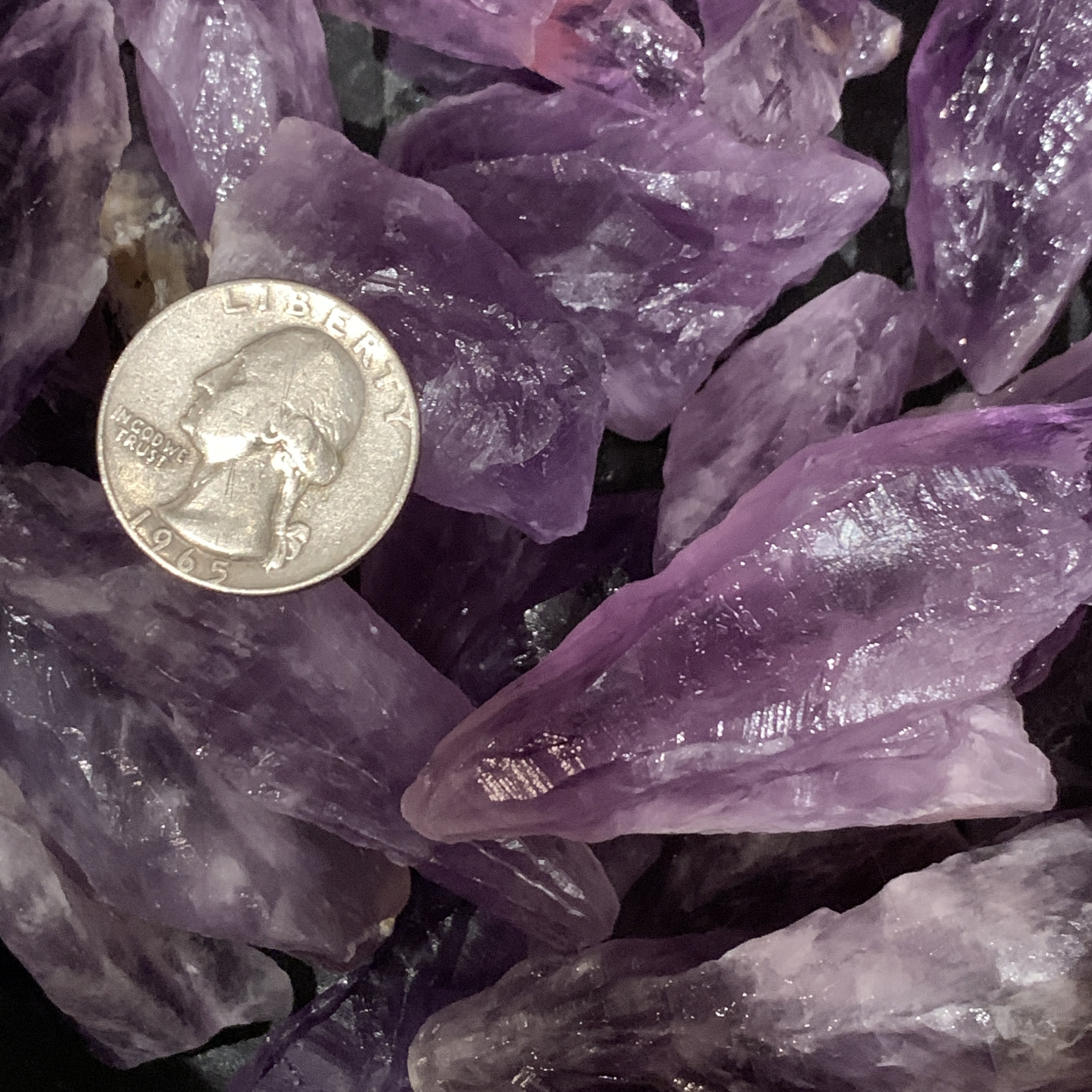 PREMIUM AMETHYST Points Rough. You Choose the Weight (high Quality ...
