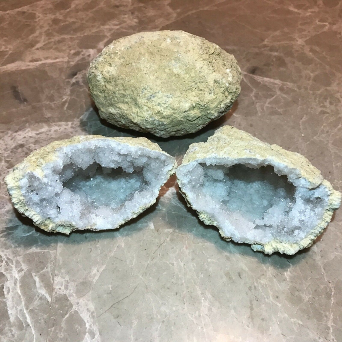 5 POUND LOT Break Your Own Geode Crystals VERY nice 100 Etsy