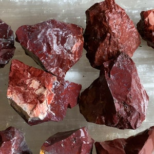 Flash Sale!!** BRECCIATED JASPER rough, charged 2000 carat lot + a free selenite charging stick Free S&H