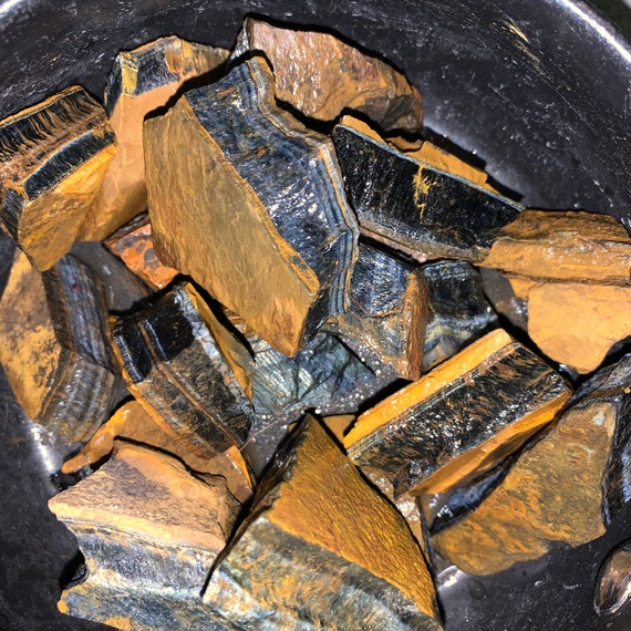 Flash Sale PREMIUM Blue TIGER EYE Rough You Choose the Weight