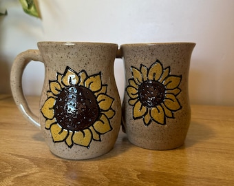 Sunflower Mug - Large Coffee Mug