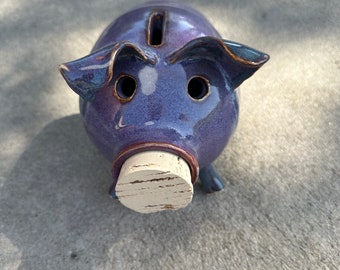 Ceramic Pig Piggy Bank