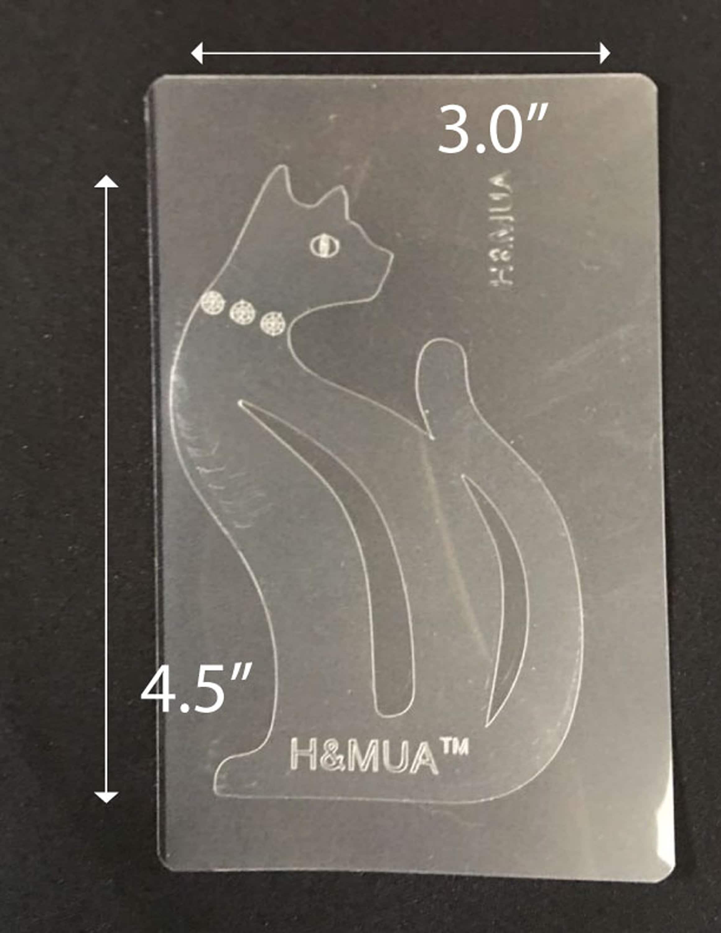 Cat Eye Stencil Etsy