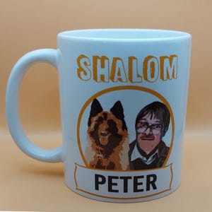 Friday Night Jim Bell Shalom Mug Personalised
