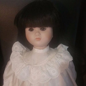 Dark Haired Doll by Pauline