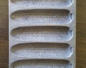 Vintage, Cast Iron Wagner Ware, Junior Corn Cobs, 1891 L.E. 100-Anniversary Ed.