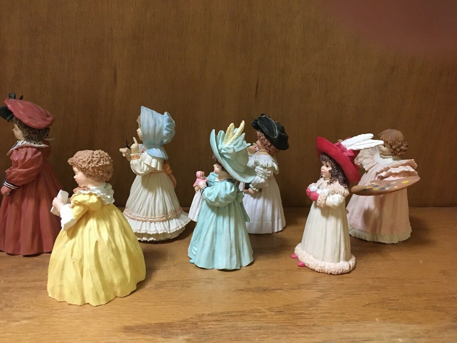 Set Of 7 Maud Humphrey Bogart Figurines Limited Editions Etsy