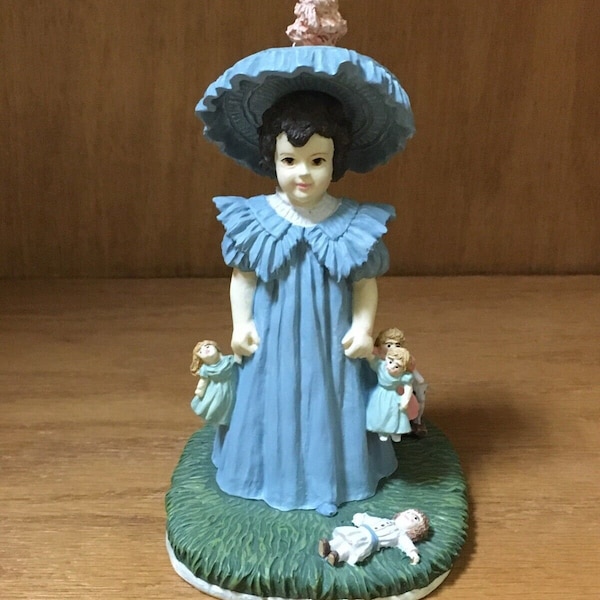 Maud Humphrey Bogart 1990 Playtime Figurine Limited Ed. H1383 Vintage