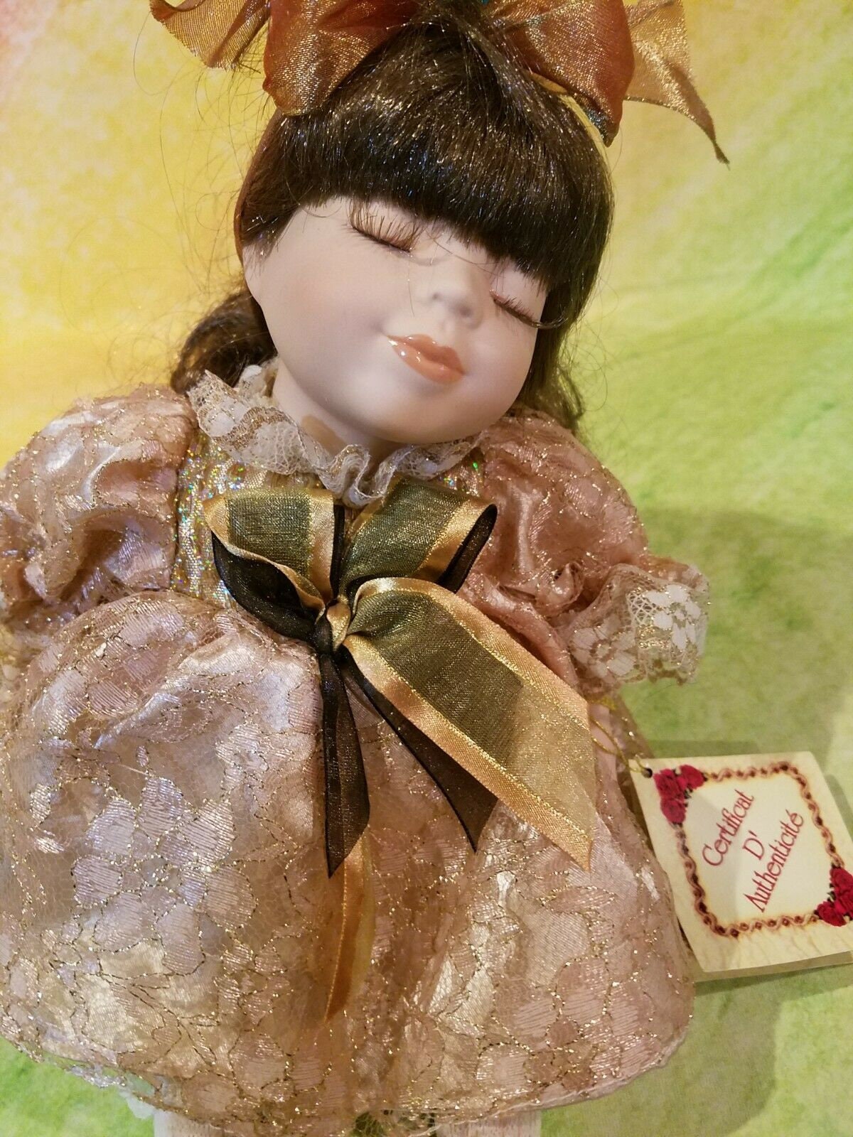 Collectors Choice Musical Porcelain Doll Waltz Of The Flowers Etsy