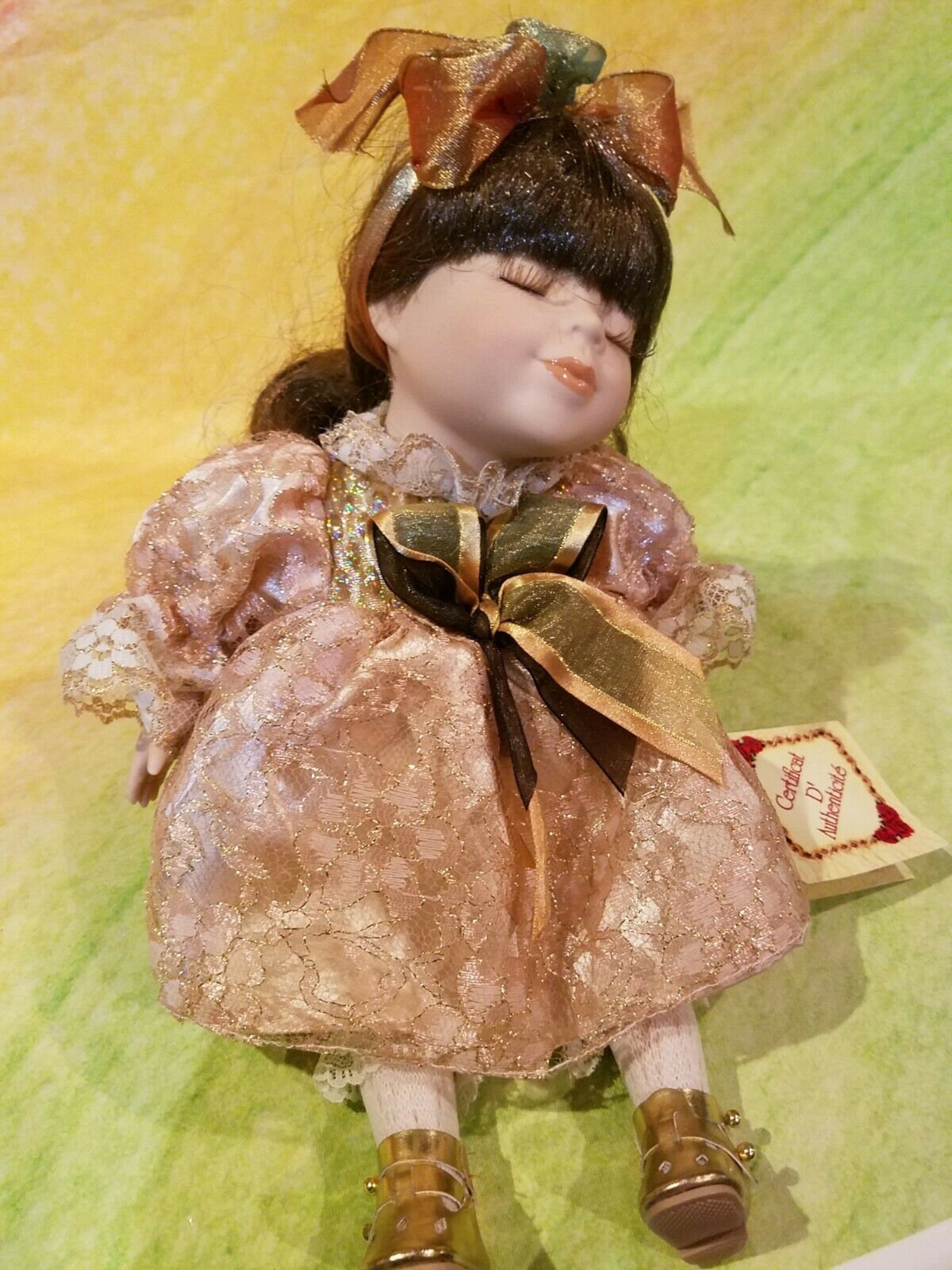 Collectors Choice Musical Porcelain Doll Waltz Of The Flowers Etsy