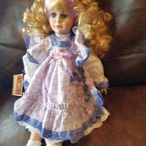 Dynasty Doll Collection "Ariel" 17" Tall Porcelain Doll image 9