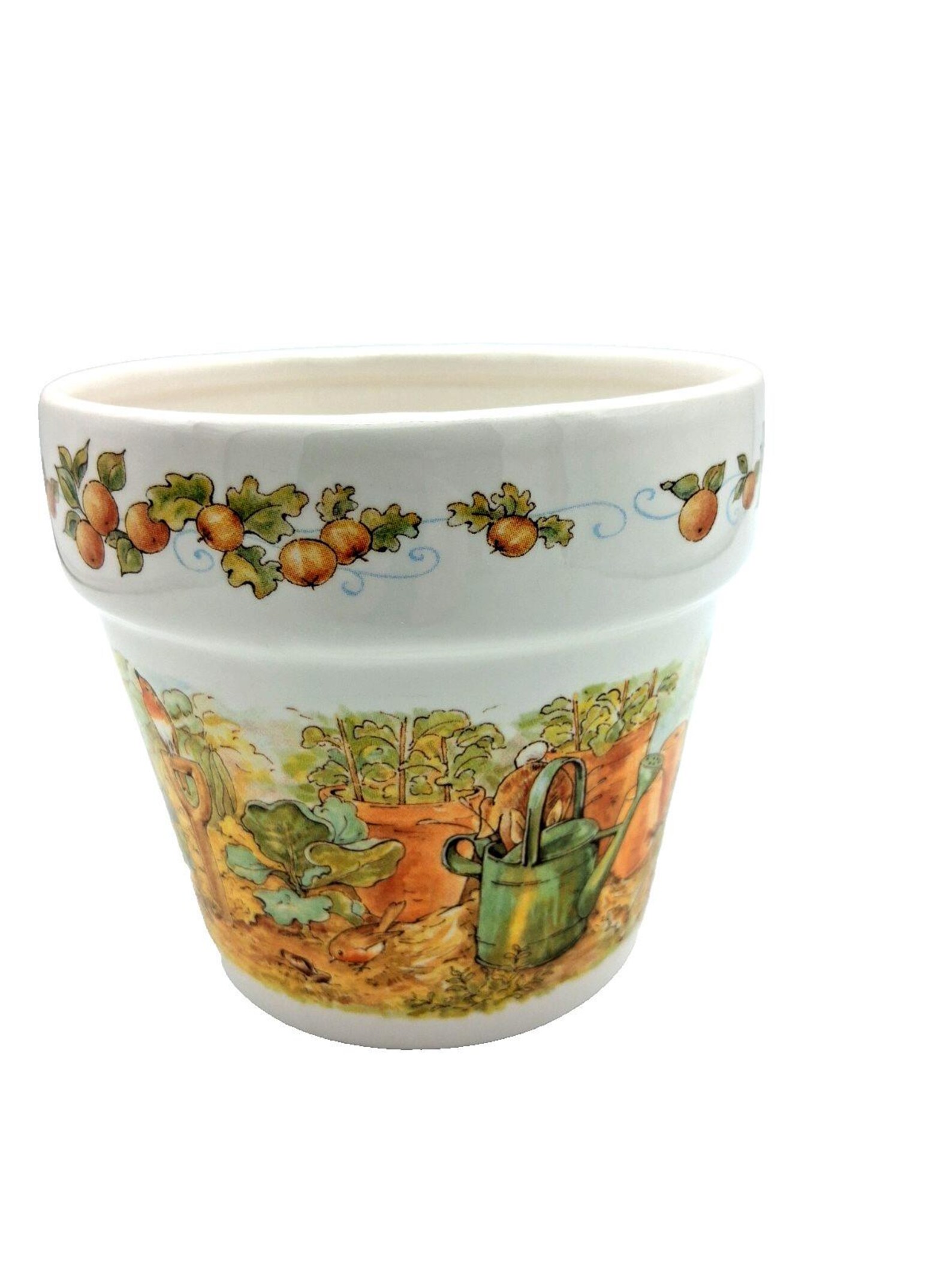 Ceramic Peter Rabbit Planter by Beatrix Potter 1997 Teleflora - Etsy