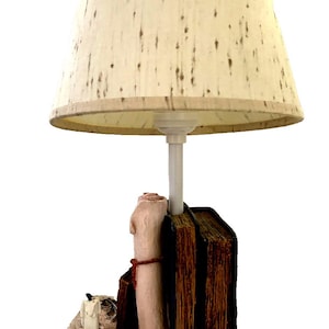 Vintage 1994 Figi Graphics Lamp Primative, Distressed, Very Rare
