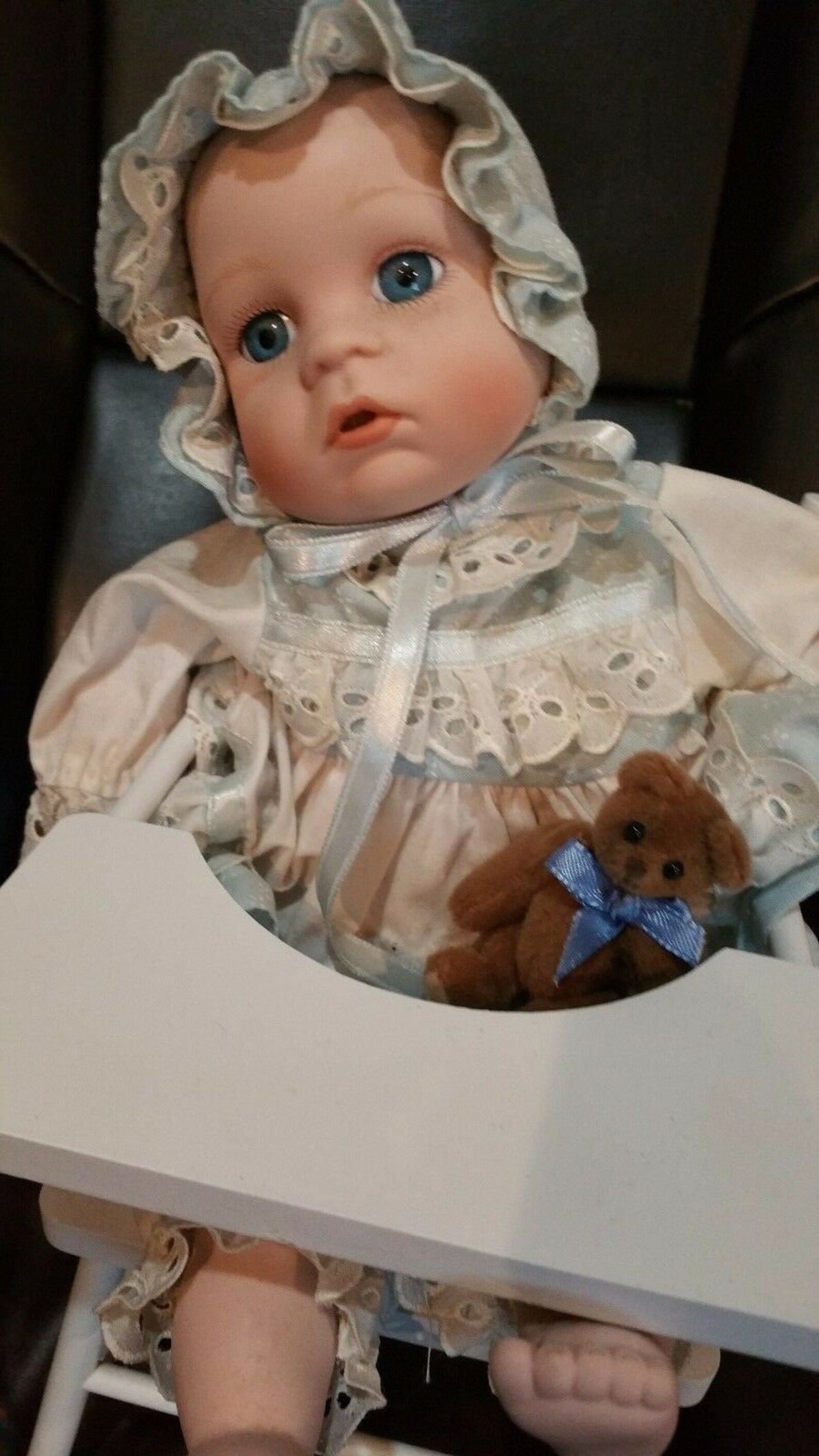 Davar products porcelain musical 12 baby doll sitting Etsy