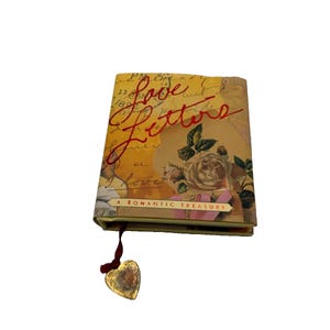 Miniature book A Romantic Treasure &quot;Love Letters&quot;