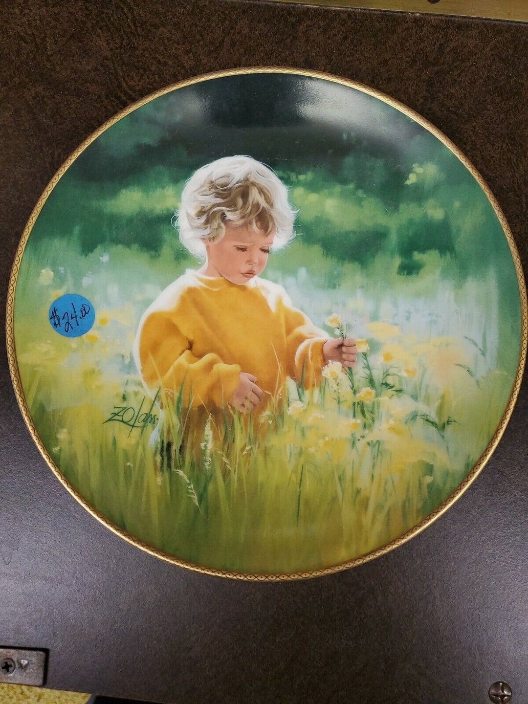 1989 Donald Zolan Collector Plate a Time for Peace Etsy